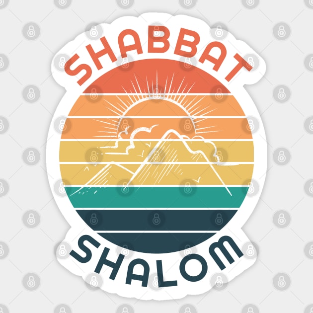 Shabbat Shalom Sticker by DPattonPD